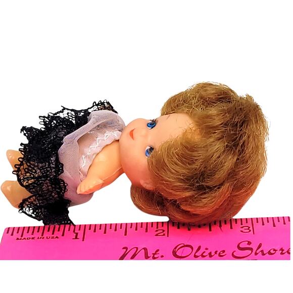 3" Vintage Tiny Kawaii Kewpie Miniature Doll (Combine/ Save) Let's Make A Deal! - Picture 7 of 9